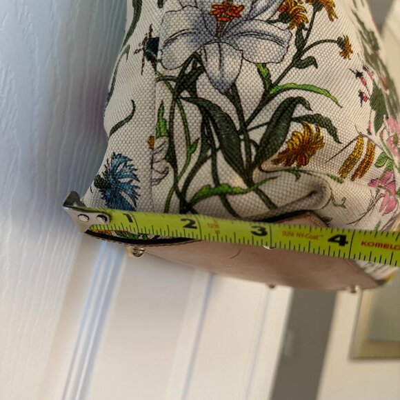 Gucci Flora Bamboo Handbage-VGUC - Picture 8 of 8